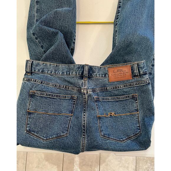 LRL Lauren Ralph Lauren Women's Classic Straight Jeans High Rise Size 6X29 - Picture 3 of 7